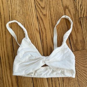 Skims XS white bra